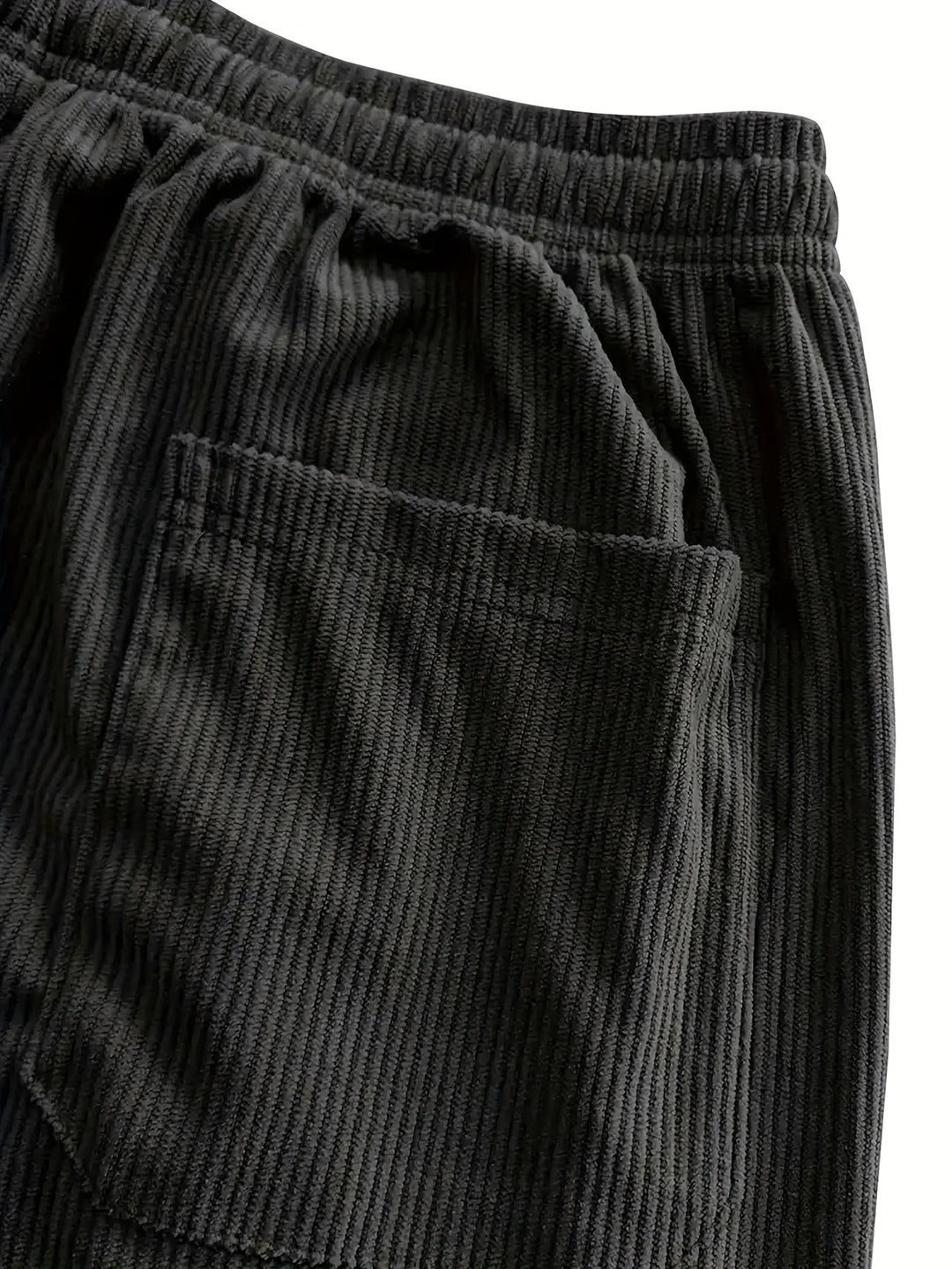 Asher - Gerade Geschnittene Hose Mit Kordelzug Der Taille