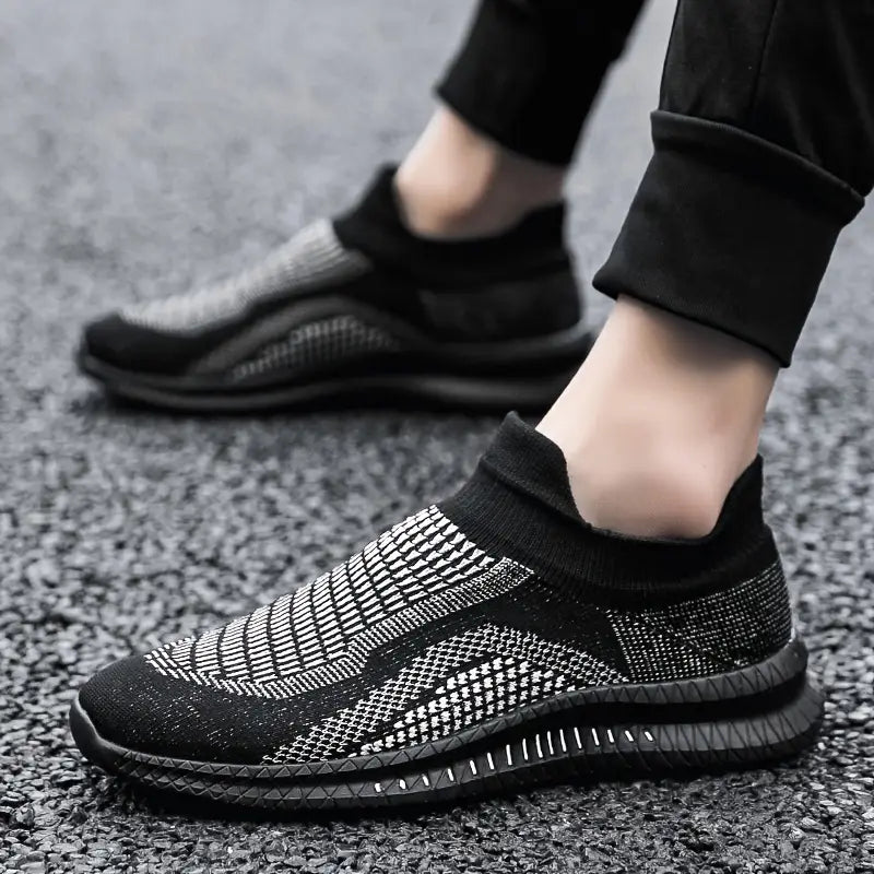 FlexStride – Atmungsaktiver Leichter Strick Turnschuhe