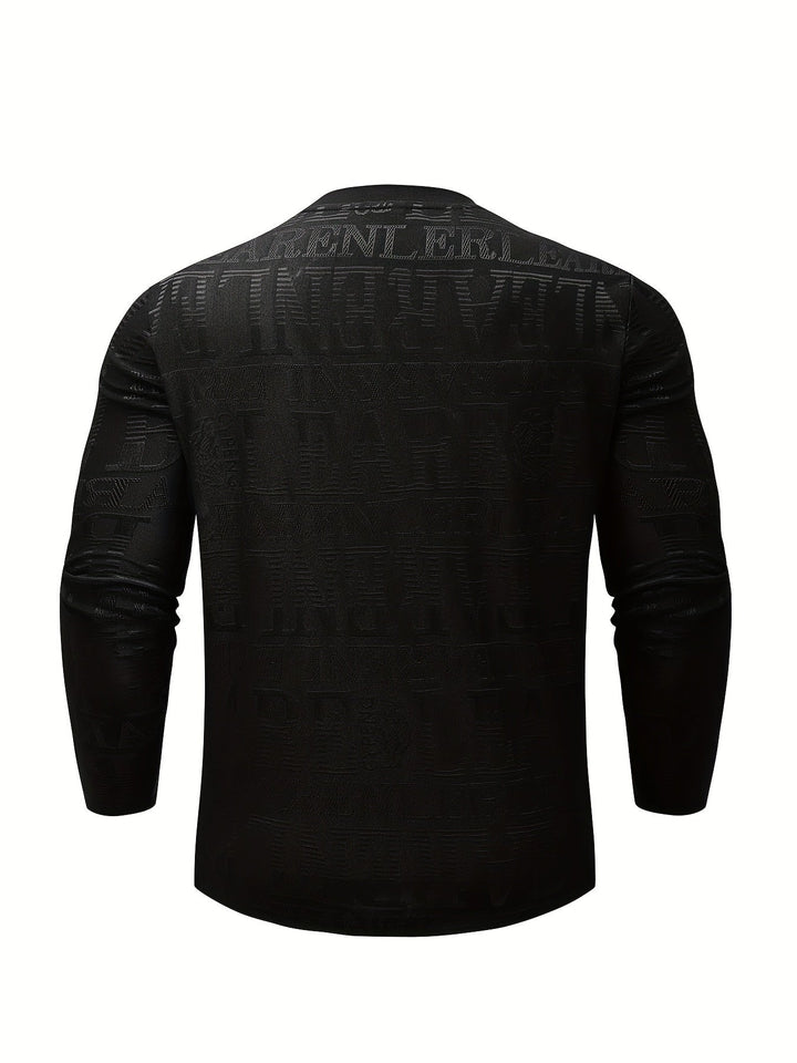 Yildiz – Langarmshirt Mit Geometrischem Entwurf