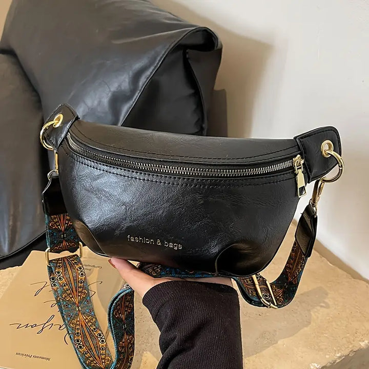 Jasleen – Schulter Tasche Mit Breitem Riemen
