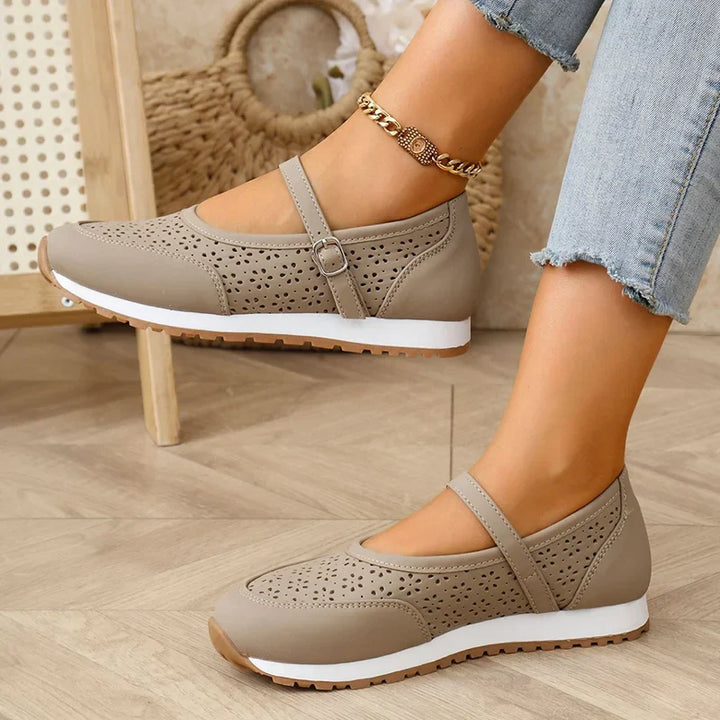 Jewell - Atmungsaktive Orthopädische Lederschuhe