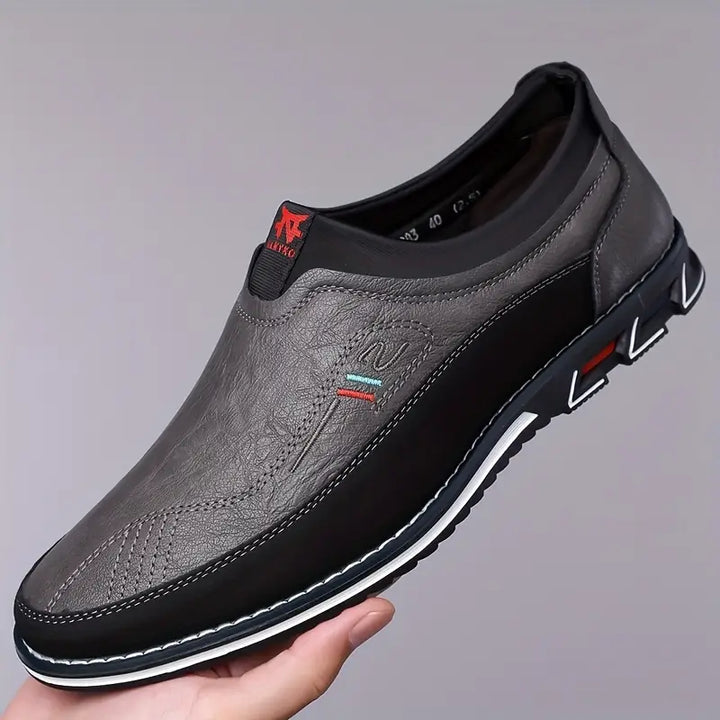 Daron - Rutschfeste Leder Loafer