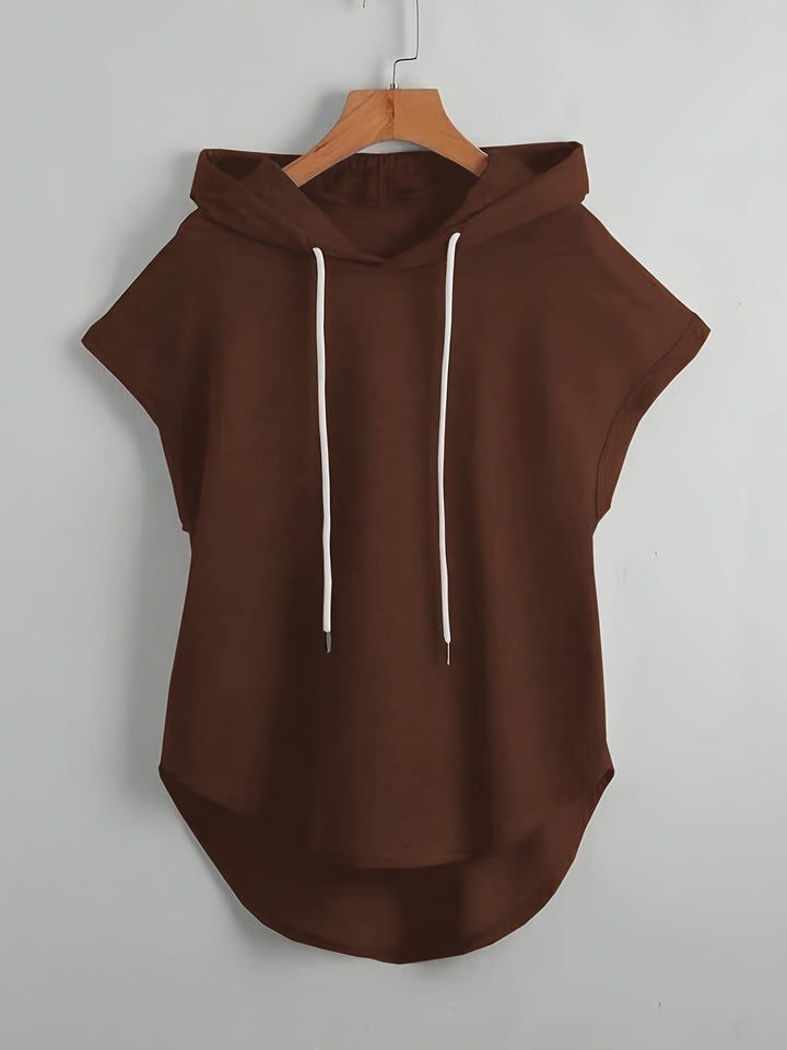 Matthias – Lässiger T-Hemd Kapuzenpullover
