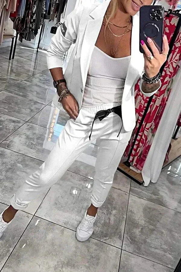 Jocelyne - Elegant Blazer Und Hosen Setzen