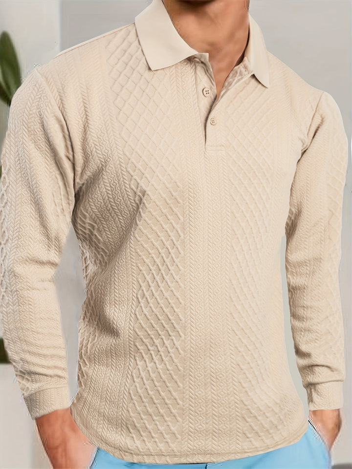 Liranda – Langärmliges Strickhemd Mit Knöpfen