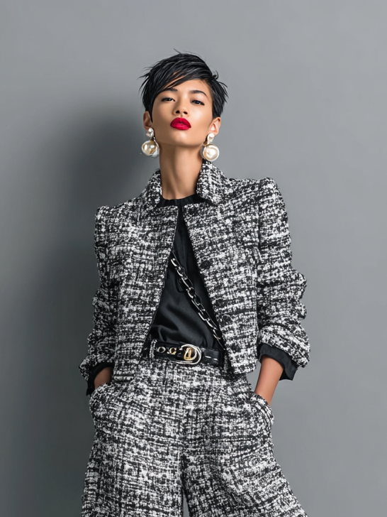 Aderet - Stylische Langarm Jacke Und Lässige Hose