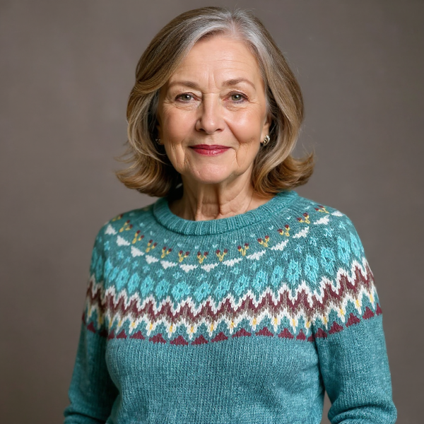 Chiaara - Handge Fertigt Woll Pullover