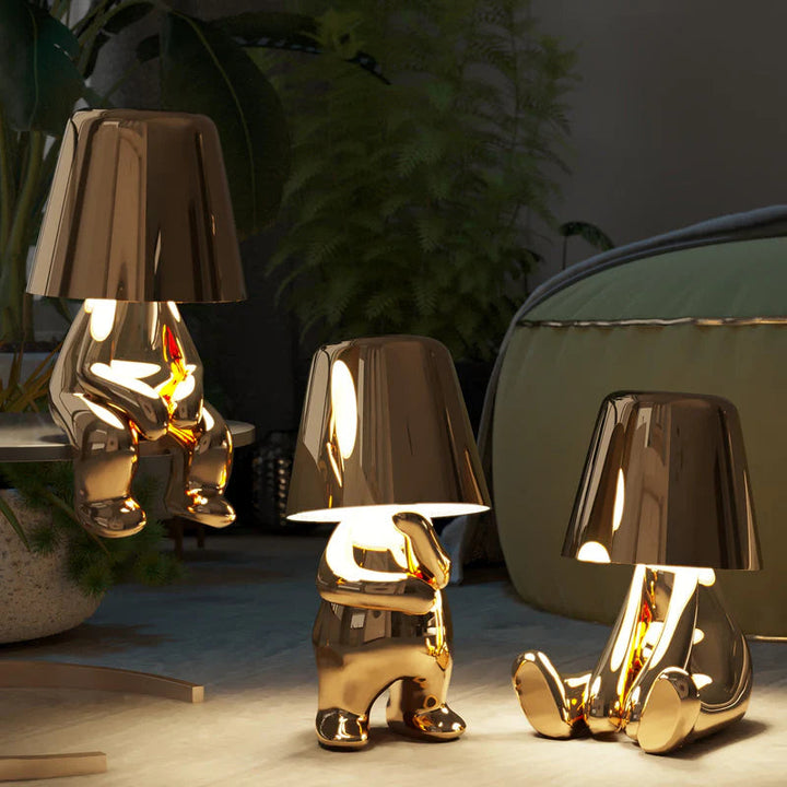 LumaGlow – Wiederaufladbare Dekorations-Schreibtischlampe