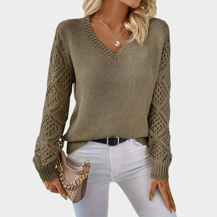 Anikka - Klassisches Stricktop