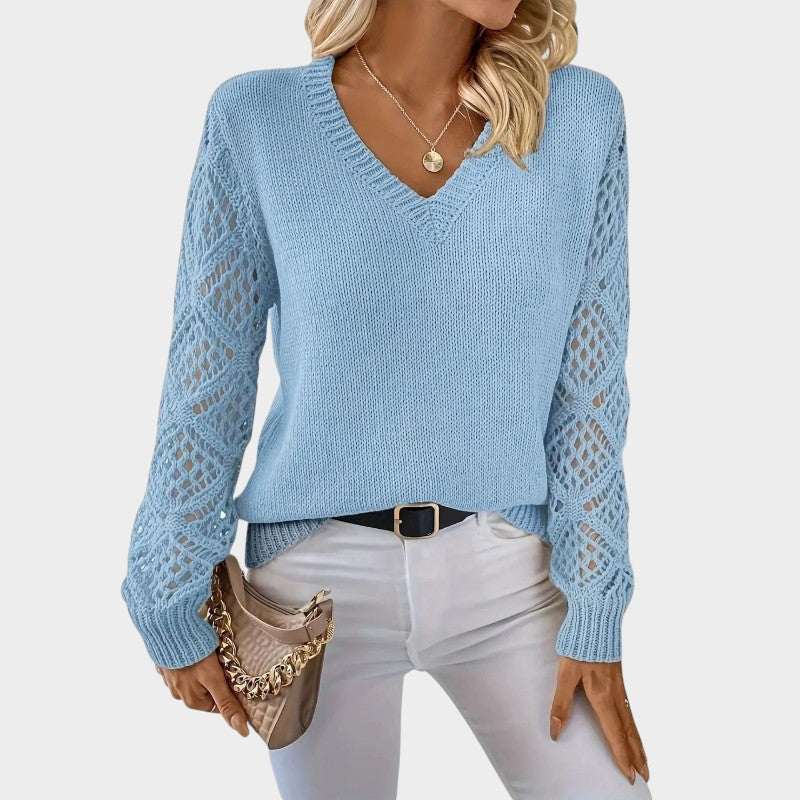 Anikka - Klassisches Stricktop