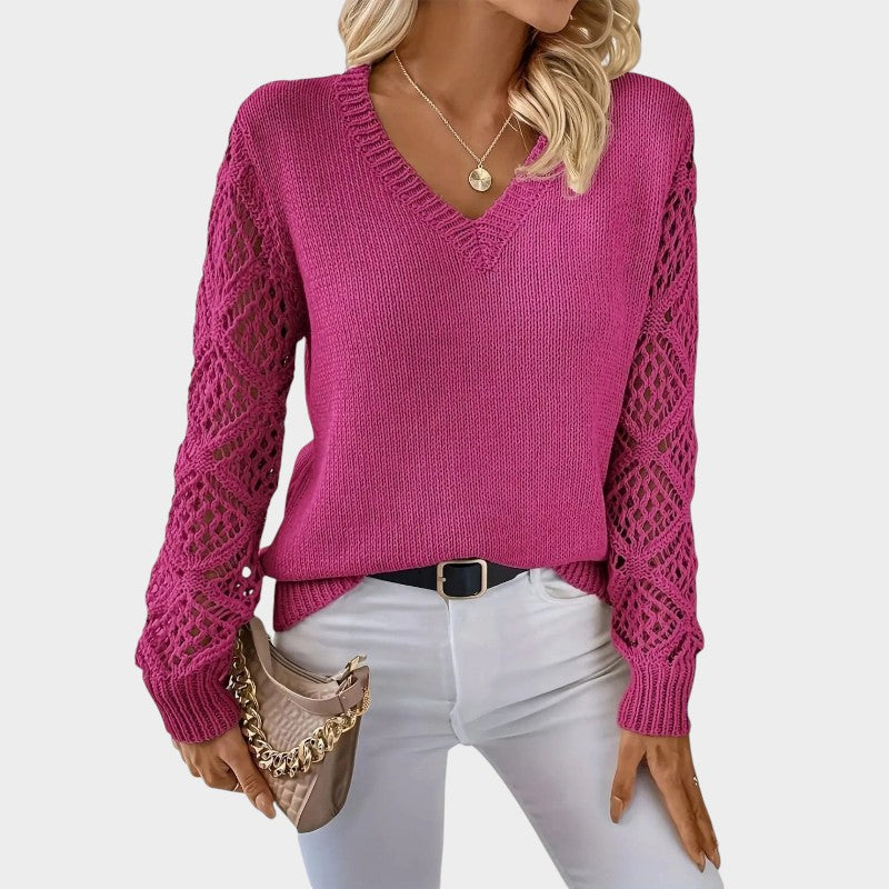 Anikka - Klassisches Stricktop