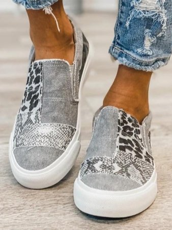 Valeriya - Freizeitschuhe mit Leopardenmuster