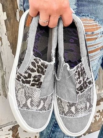 Valeriya - Freizeitschuhe mit Leopardenmuster
