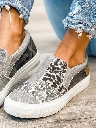 Valeriya - Freizeitschuhe mit Leopardenmuster
