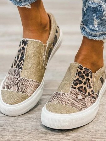 Valeriya - Freizeitschuhe mit Leopardenmuster