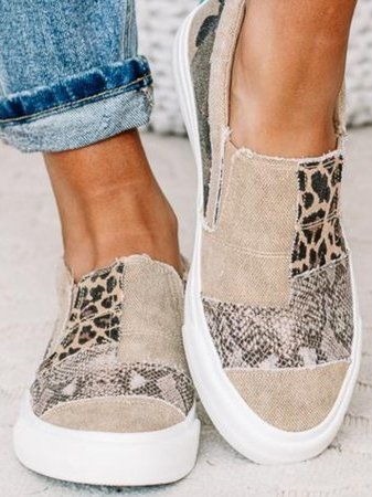 Valeriya - Freizeitschuhe mit Leopardenmuster