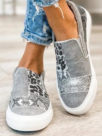 Valeriya - Freizeitschuhe mit Leopardenmuster