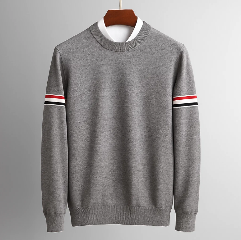 Carlton – Baumwoll Pullover Mit Rundhalsausschnitt