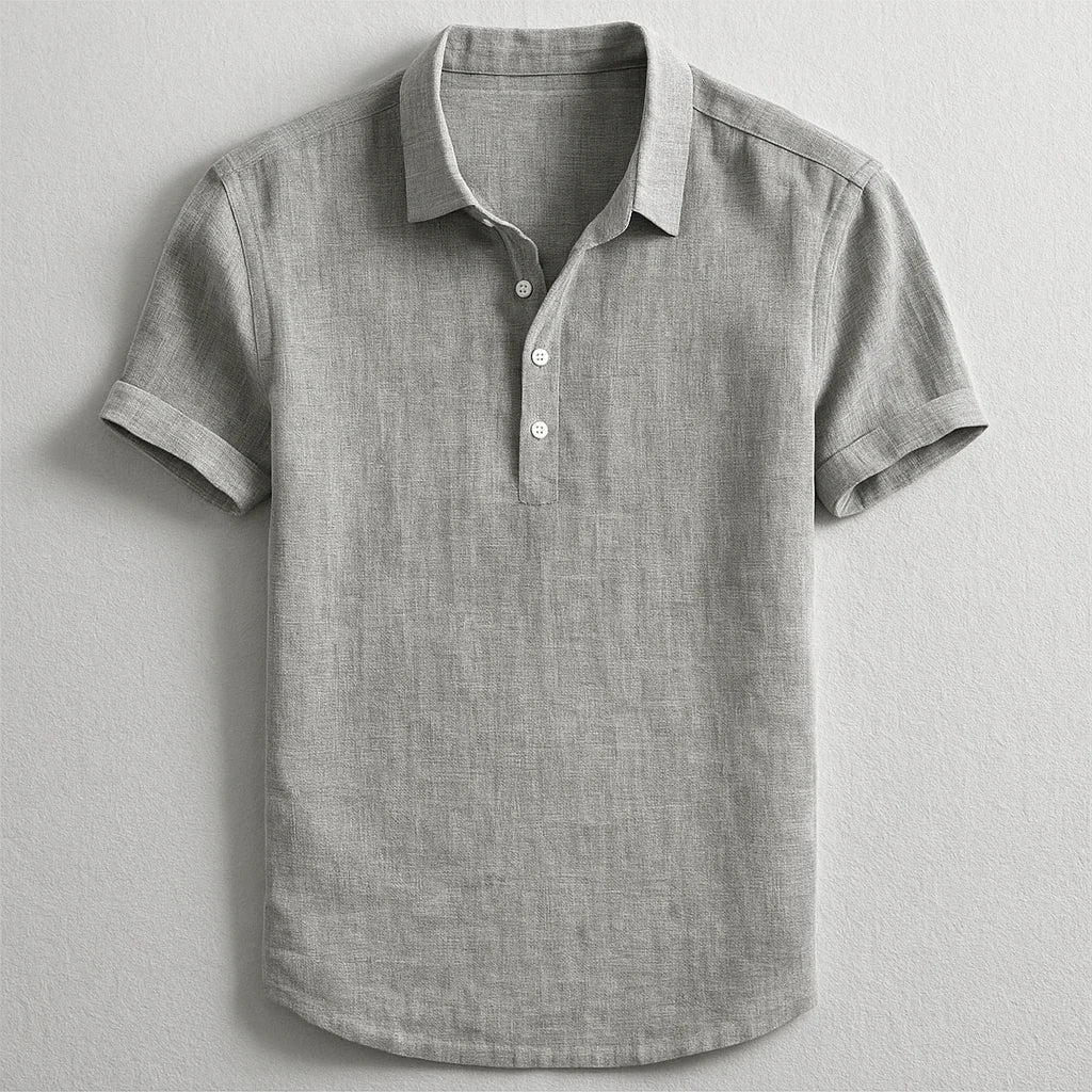 Raymond - Modisches Leinen Polo Hemd