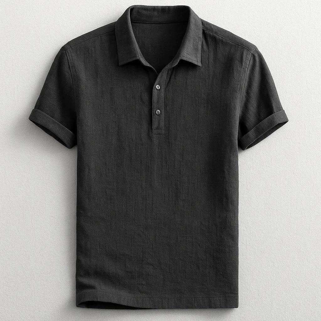 Raymond - Modisches Leinen Polo Hemd