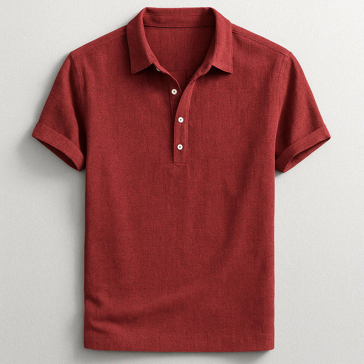 Raymond - Modisches Leinen Polo Hemd