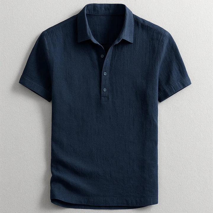 Raymond - Modisches Leinen Polo Hemd