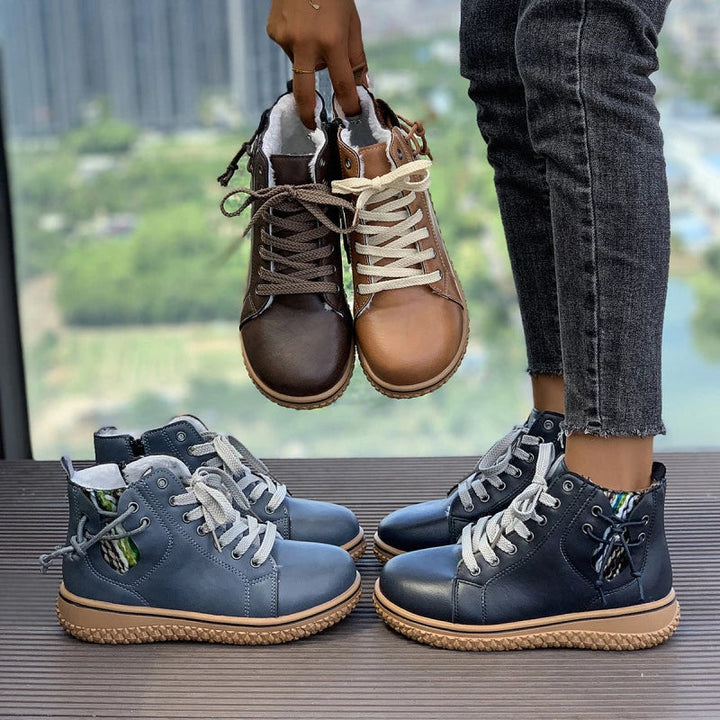 Noline - Bequeme Schnürstiefeletten