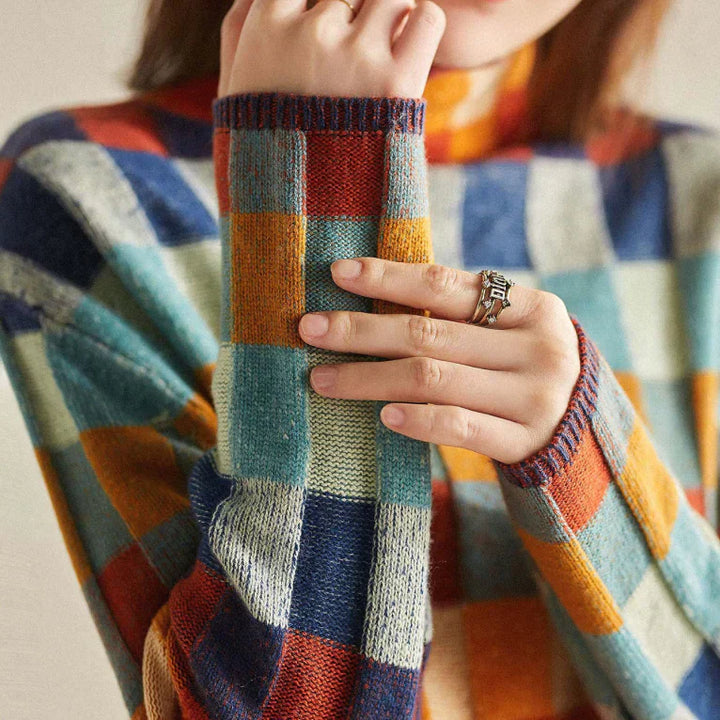 Berthe – Kaschmir Strickpullover Mit Rollkragen