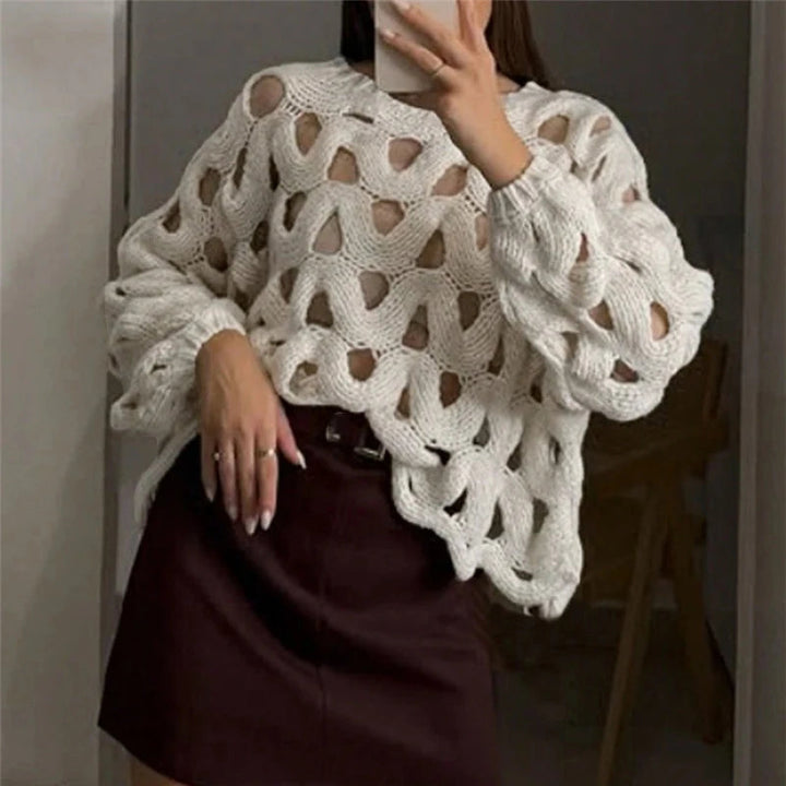 Şeyma – Lässiger Strick Pullover