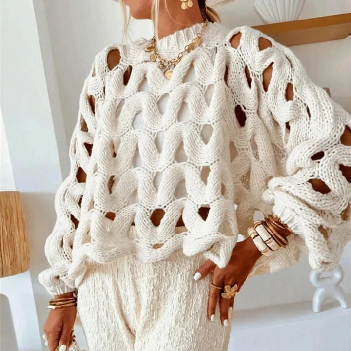 Şeyma – Lässiger Strick Pullover