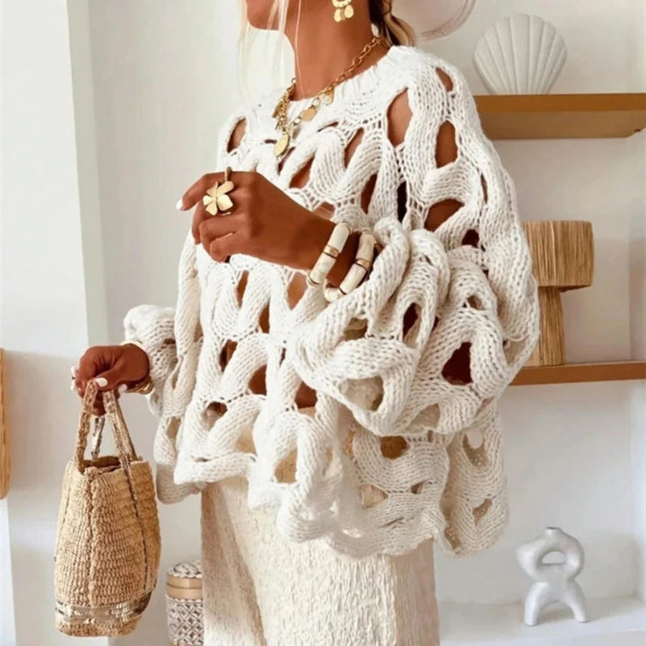 Şeyma – Lässiger Strick Pullover