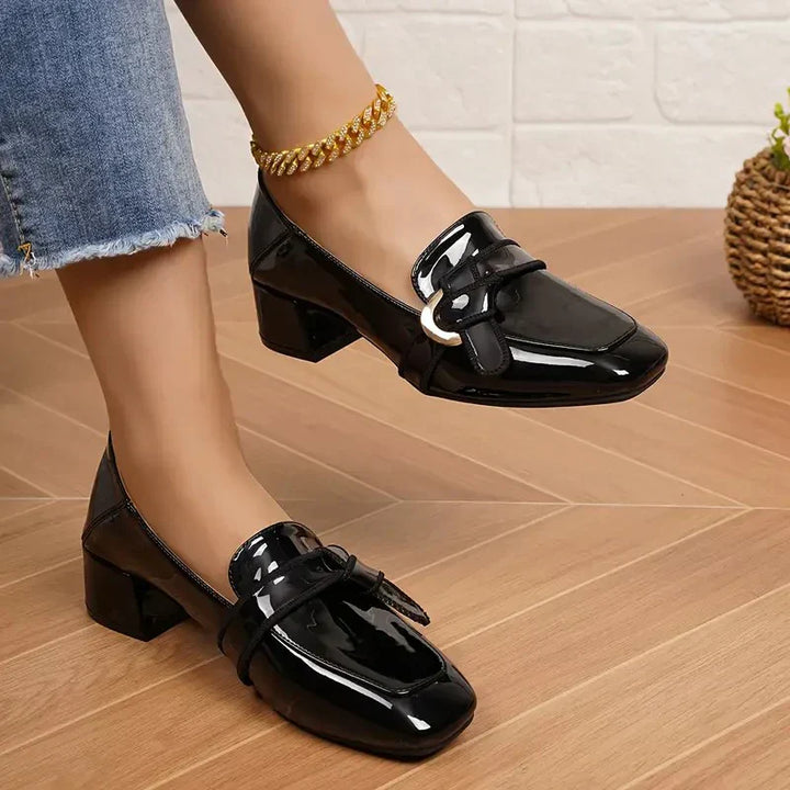 Avelina – Hochwertiger Orthopädischer Leder Loafer