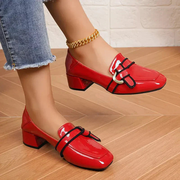 Avelina – Hochwertiger Orthopädischer Leder Loafer
