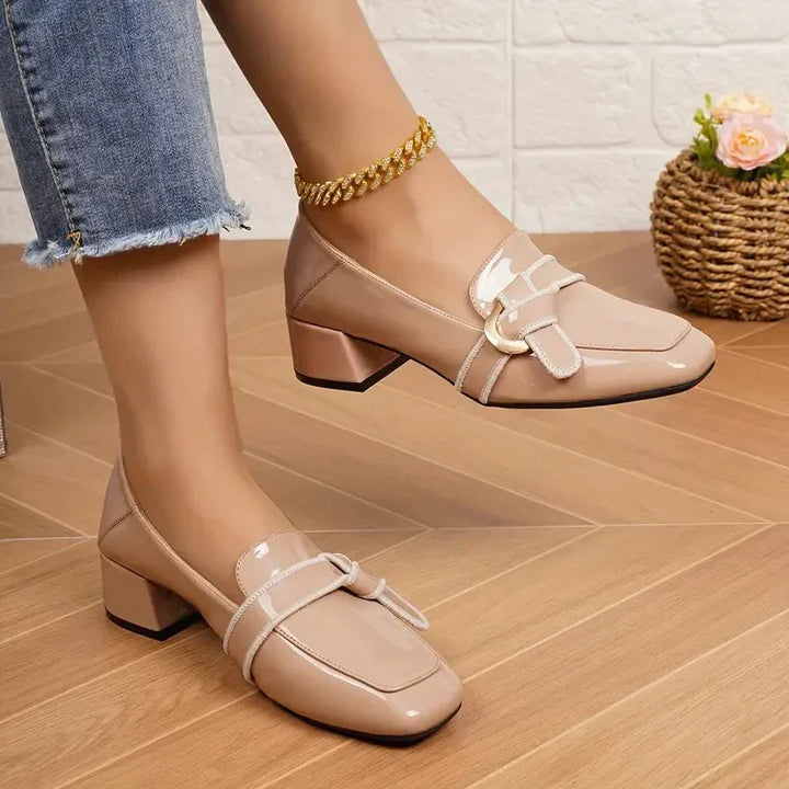 Avelina – Hochwertiger Orthopädischer Leder Loafer