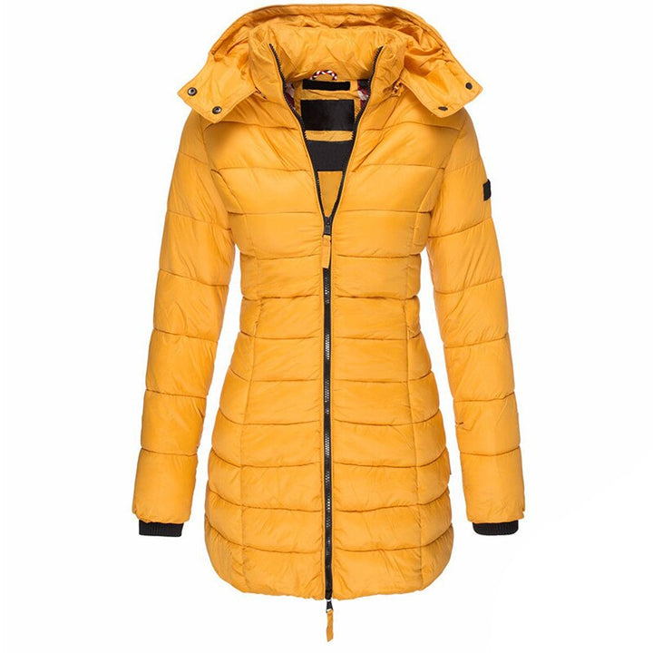Boudica – Lange Daunen Jacke