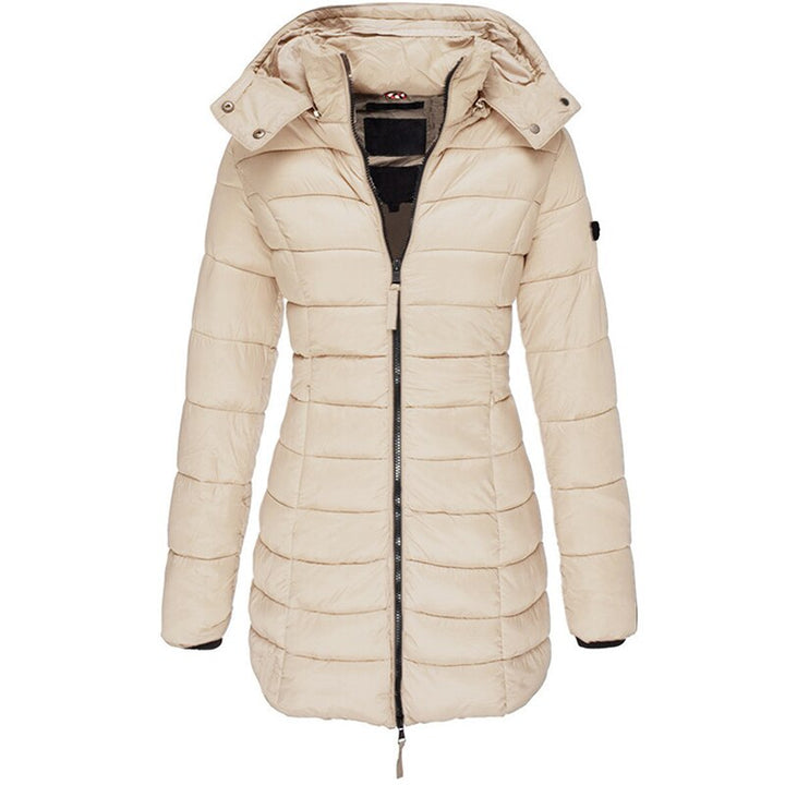 Boudica – Lange Daunen Jacke