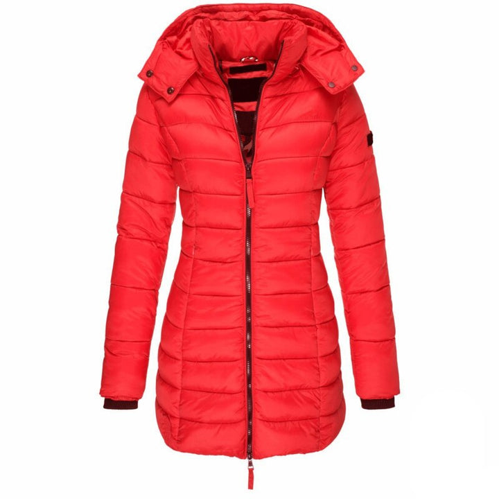 Boudica – Lange Daunen Jacke