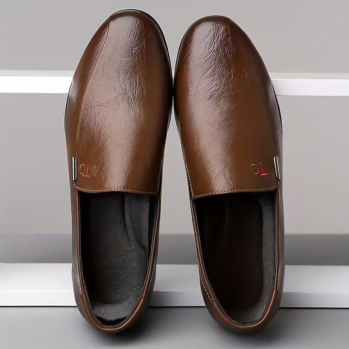 Nagidi – Orthopädischer Leder Slipper