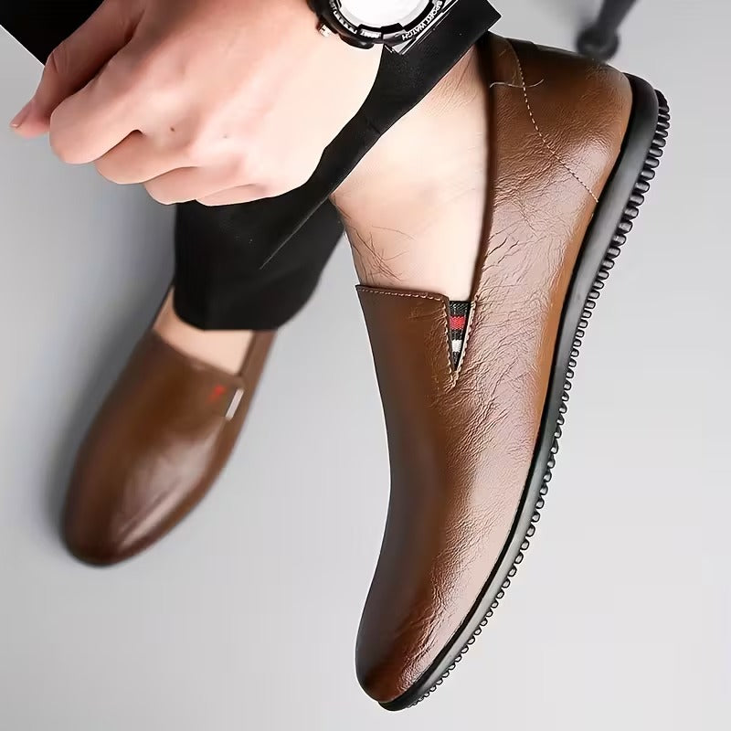 Nagidi – Orthopädischer Leder Slipper