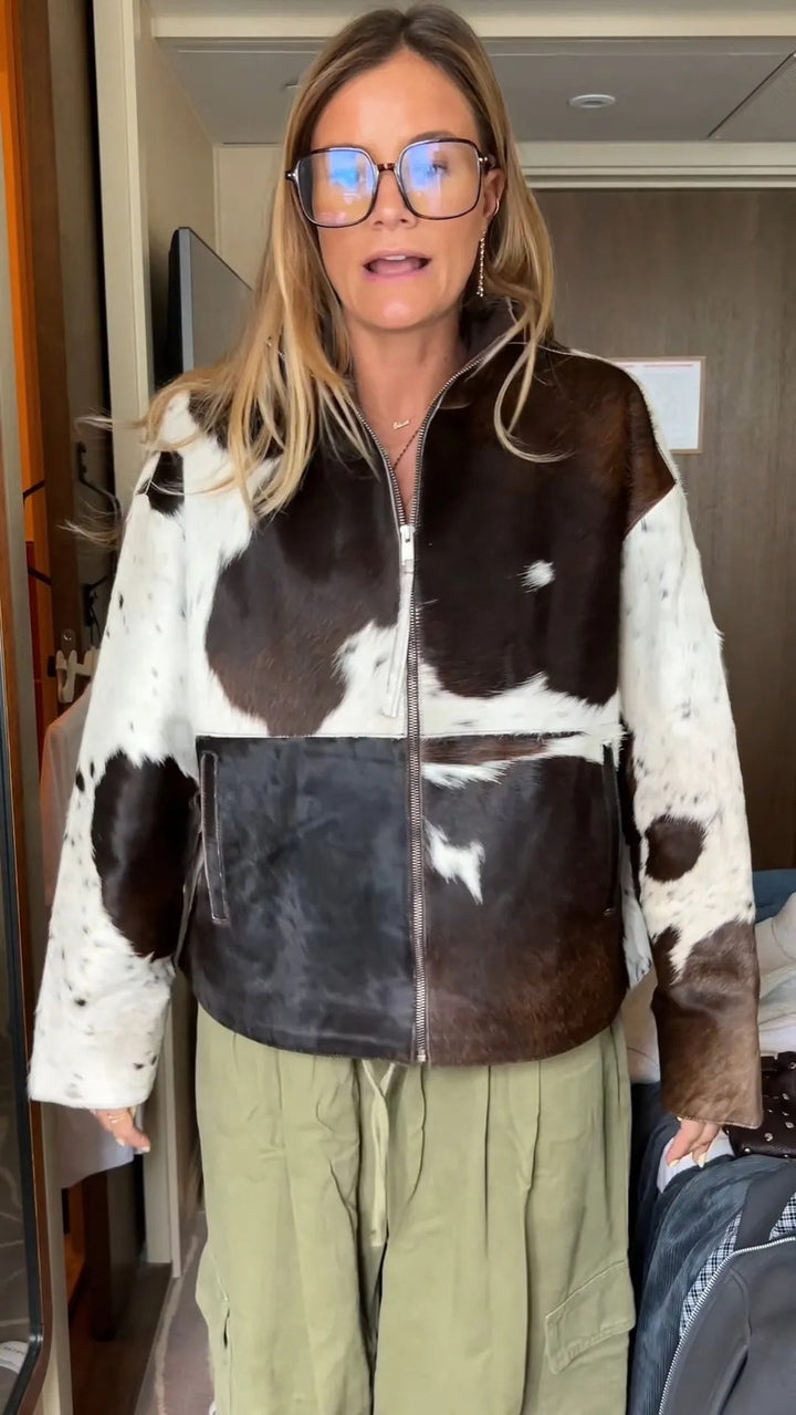 Kamilah – Langärmelige Bedruckte Jacke