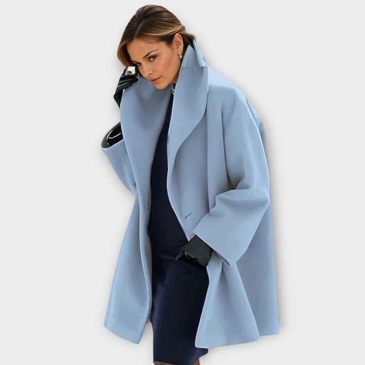 Elodie – Luxus Aus Wolle Windjacke Mantel