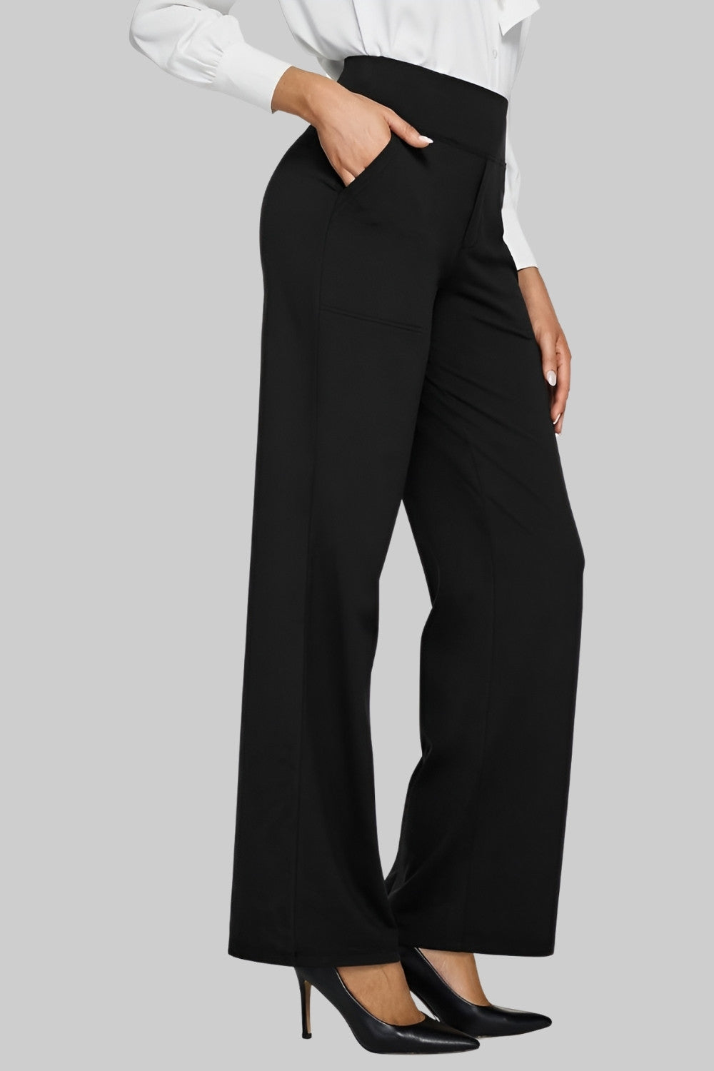 Lysandra – Elegante Hose Mit Tasche