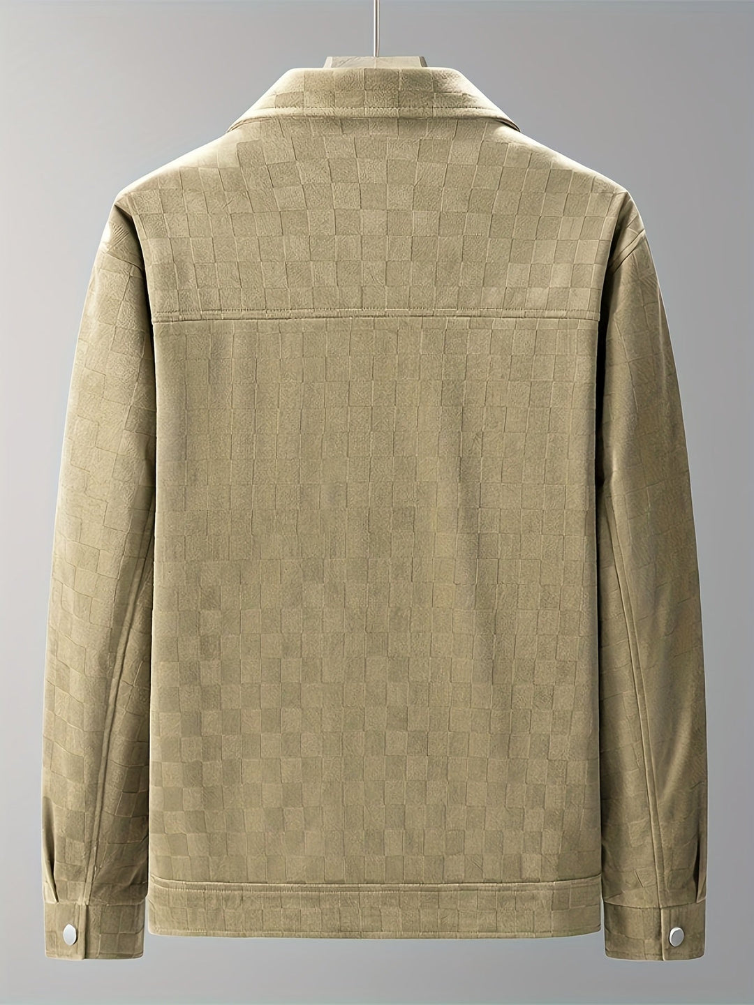 Shaviro – Karierte Wildleder Jacke