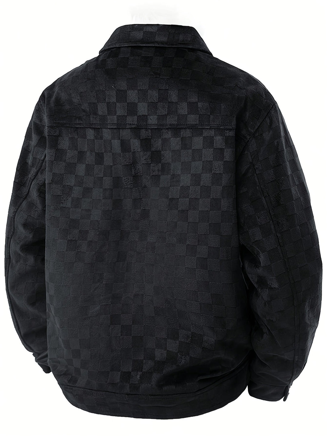 Shaviro – Karierte Wildleder Jacke