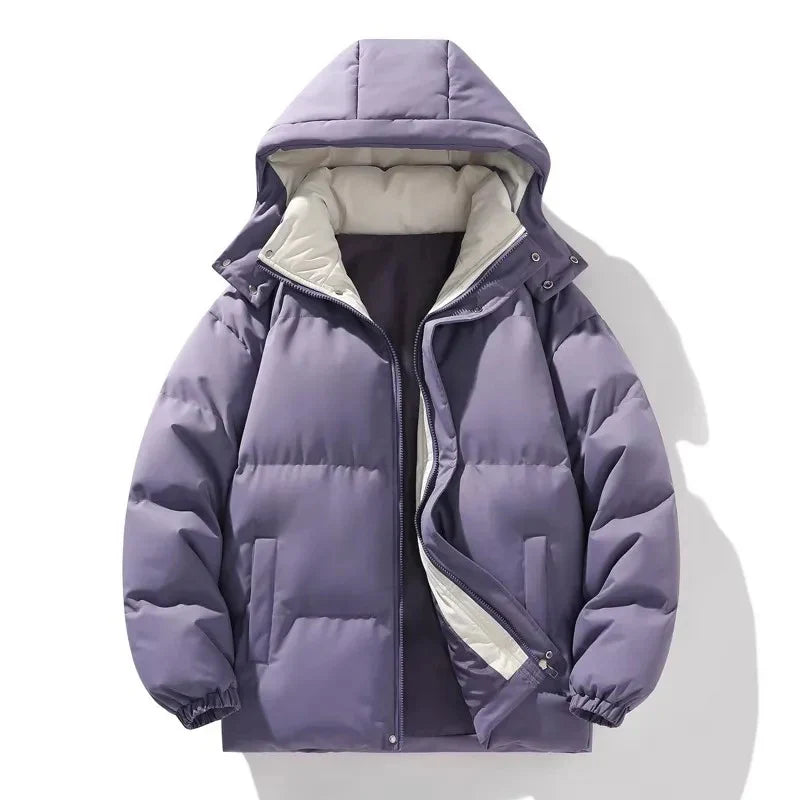 ChillGuard – Elegante Wattierte Jacke Mit Kapuze