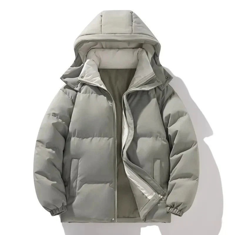 ChillGuard – Elegante Wattierte Jacke Mit Kapuze