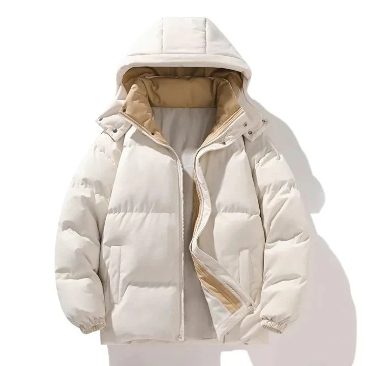 ChillGuard – Elegante Wattierte Jacke Mit Kapuze
