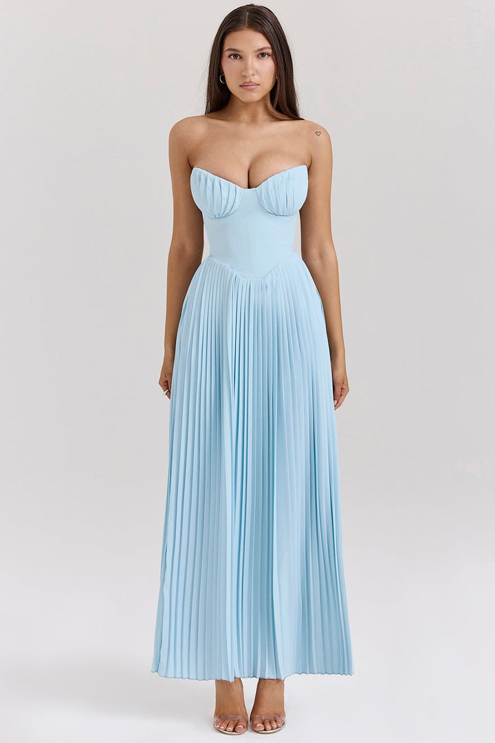 Rezida - Langes Kleid mit Korsett