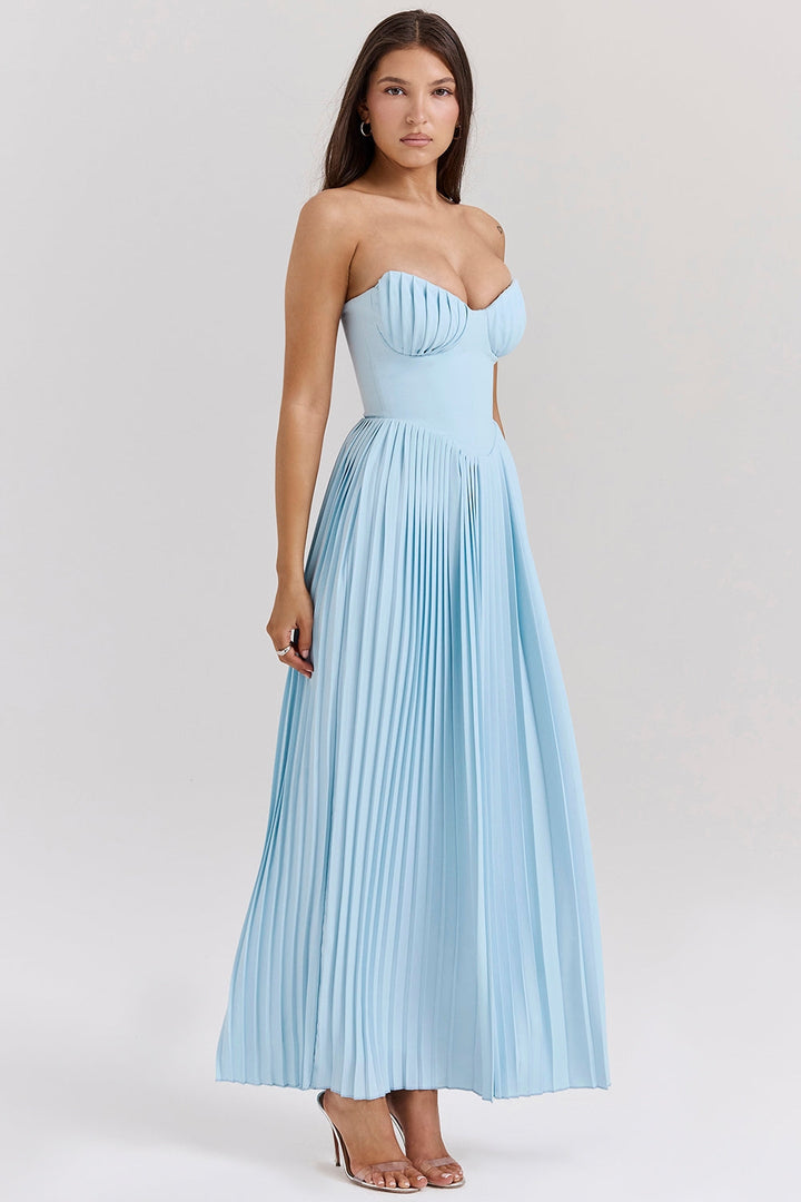Rezida - Langes Kleid mit Korsett