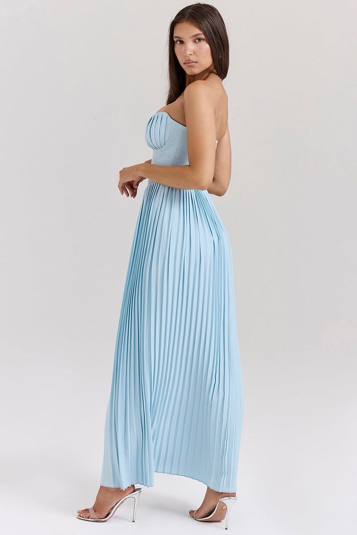 Rezida - Langes Kleid mit Korsett